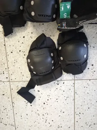 Pattini in linea e protezioni