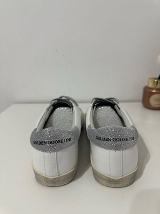 Golden Goose Blancas y Plateadas