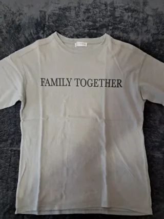 Camiseta verde FAMILY TOGETHER