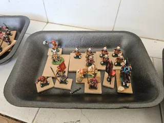 Lotta 78 Soldatini Samurai in Piombo