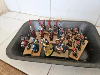 Lotta 78 Soldatini Samurai in Piombo