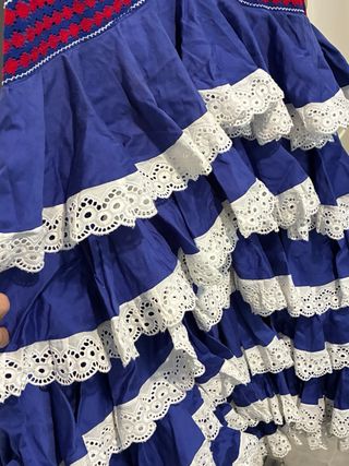 Vestido Flamenca Gitana Talla 50