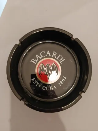 Cenicero Bacardi Cuba 1862