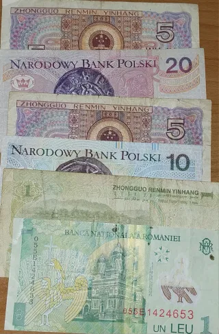 Lotes de Billetes Extranjeros Antiguos