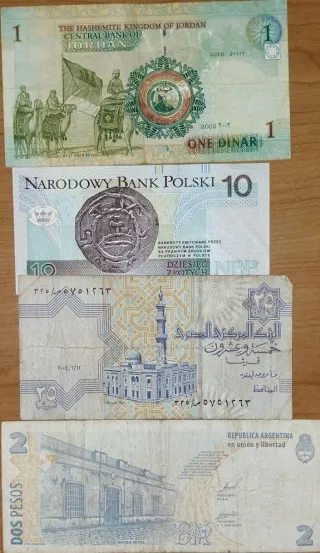 Lotes de Billetes Extranjeros Antiguos