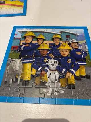 3 Puzzles Bombero Sam a partir 3 años