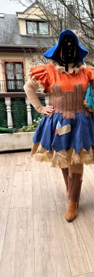 Disfraz Espantapájaros Mujer Talla 46-48