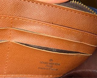 Cartera Louis Vuitton Monogram Marrón