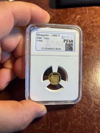 Moneda de Oro 1g de Petra 2008