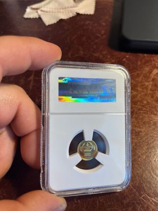 Moneda de Oro 1g de Petra 2008