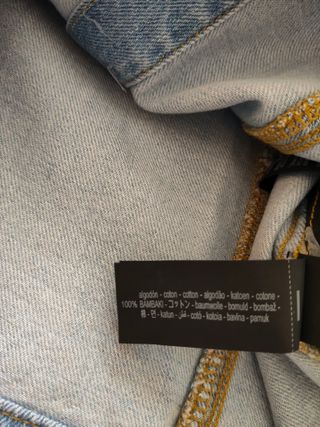 Camisa vaquera con volantes