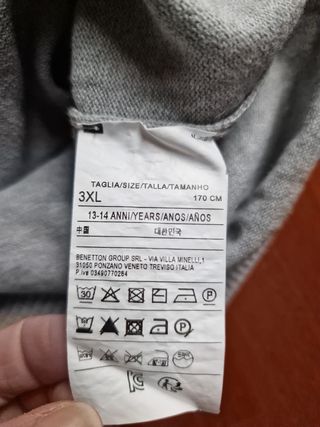 Maglioncino Benetton cotone 13-14 anni