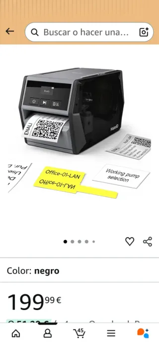 Impresora de Etiquetas Makeid D50 Bluetooth