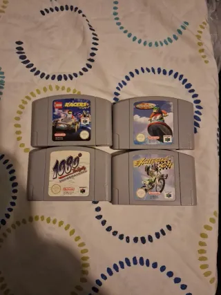 Lote 4 Giochi Nintendo 64 Corse