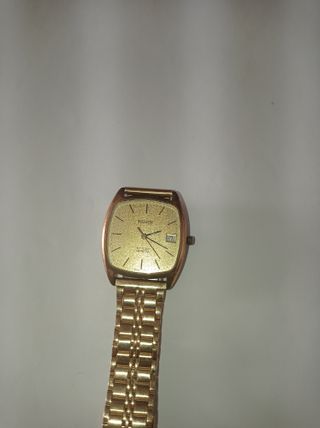 Reloj Tissot Quartz Chapado en Oro Hombre
