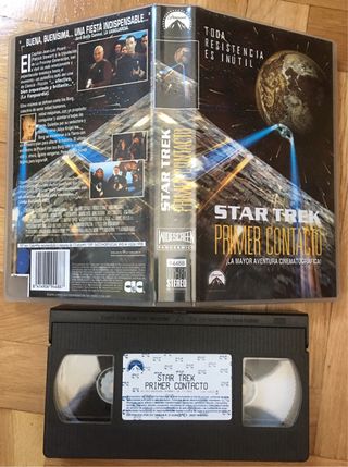 Star Trek Primer Contacto VHS