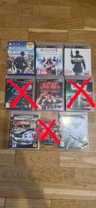 Lote Juegos PS3