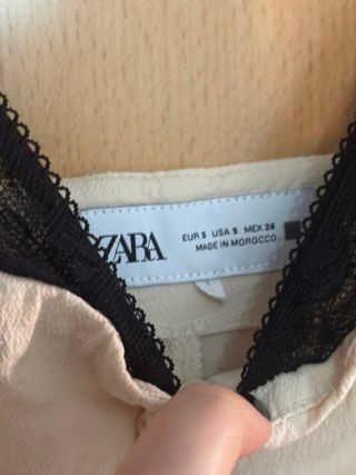 Vestido Corsé Midi Zara Talla S