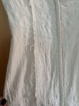 Vestido Corsé Midi Zara Talla S