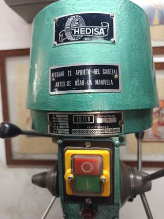 Taladro de banco HEDISA T.D.17/R