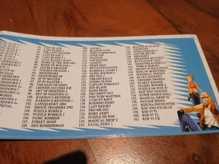 SNK Neo Geo AES 161 en 1 Multijuego