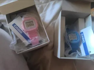 Relojes Casio (Rosa y Azul)