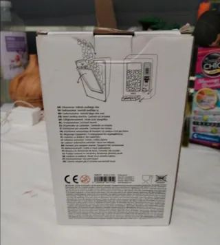 Dispensadora de caramelos rosa