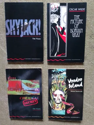 Pack 14 libros en inglés.