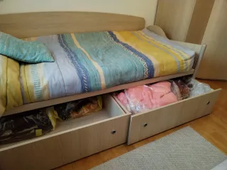 Cama nido con armario