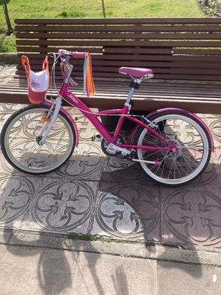 Bicicleta infantil fucsia