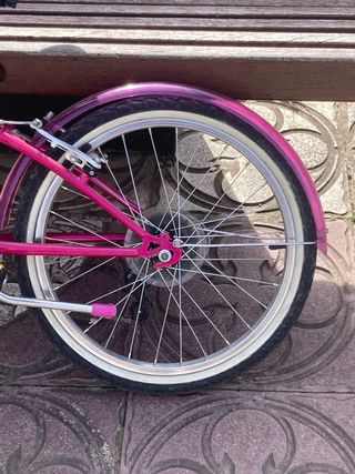 Bicicleta infantil fucsia