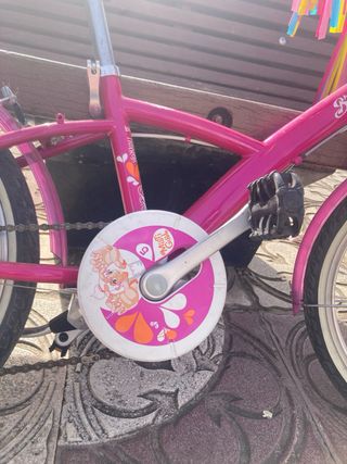 Bicicleta infantil fucsia