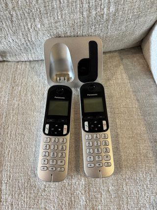 Teléfonos Inalámbricos Panasonic (2 Unidades)