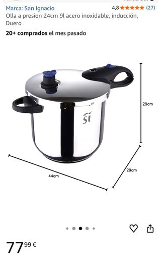 Olla a presión Duero San Ignacio