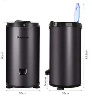 Secadora de ropa Umelome portátil