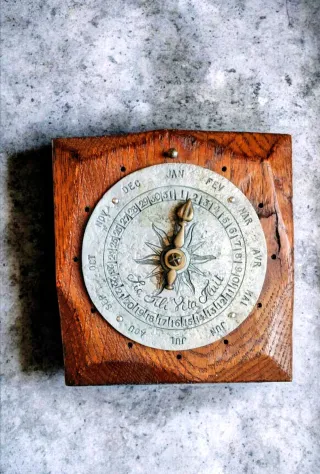 Calendario Perpetuo Francés Antiguo