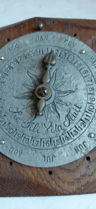 Calendario Perpetuo Francés Antiguo