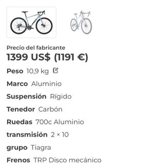 Bicicleta Gravel FELT Talla L