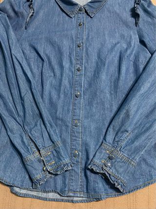Blusa vaquera Cache Cache talla M