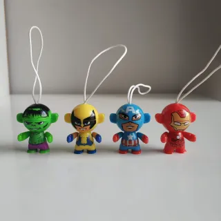 Lote 4 Figuras Marvel