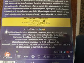 Caballeros del Zodiaco DVD serie completa nueva