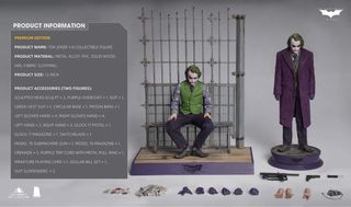 Pack 2 Figuras Joker INART 1/6
