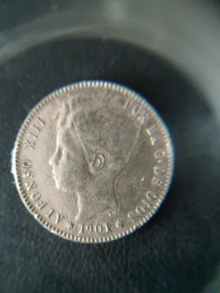 Moneda Isabel II 1 Real Plata 1832