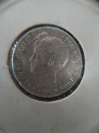 Moneda Isabel II 1 Real Plata 1832