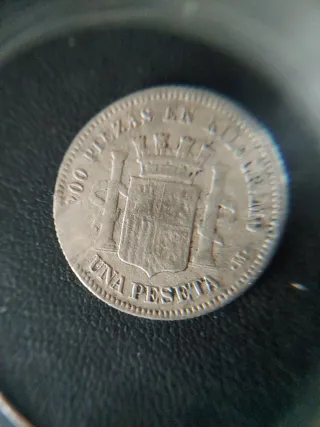Moneda Isabel II 1 Real Plata 1832