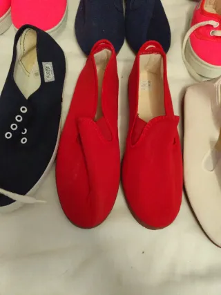 Lote Zapatos Tela y Alpargatas Infantiles Liquidac
