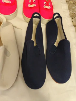 Lote Zapatos Tela y Alpargatas Infantiles Liquidac