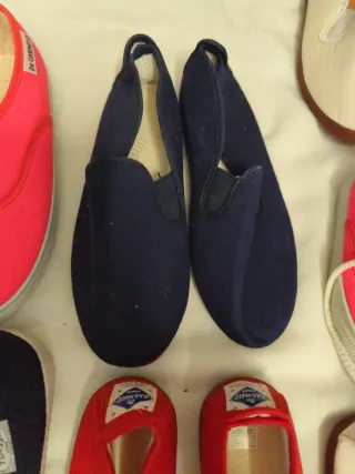 Lote Zapatos Tela y Alpargatas Infantiles Liquidac