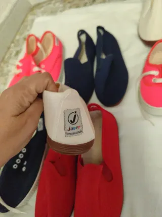 Lote Zapatos Tela y Alpargatas Infantiles Liquidac