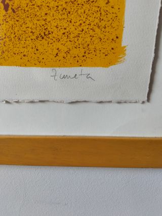 Serigrafía El Florero - José Luis Zumeta